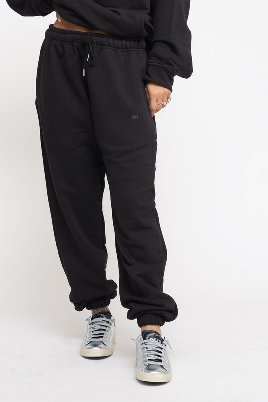 Pantalone Felpa - Nero