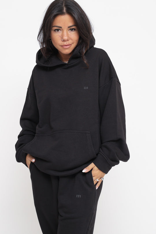 Felpa Cappuccio - Nero