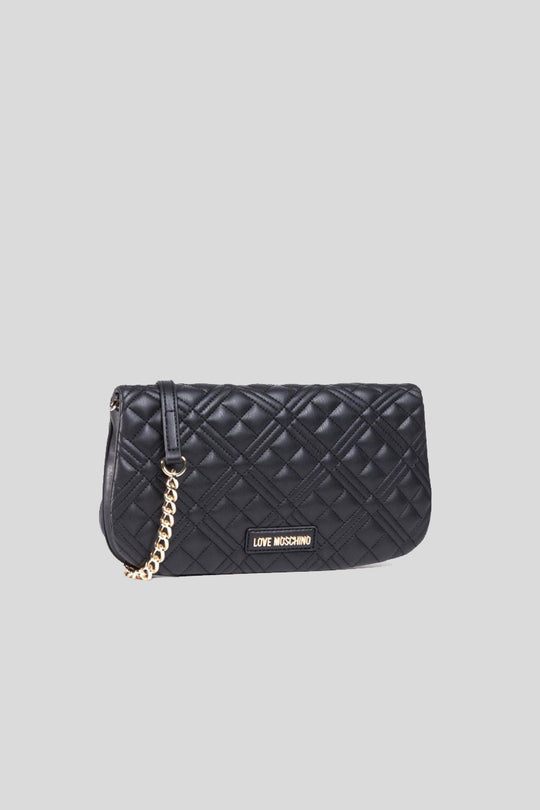 Borsa Quilted Nappa Pu - Nero
