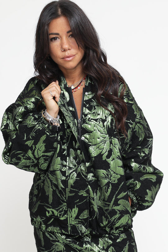 Bomber Foglie - Olio