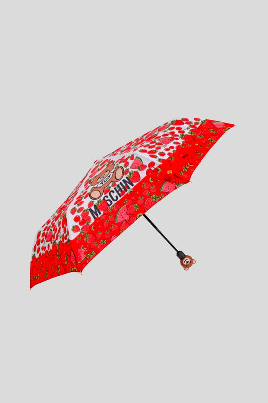 Openclose A Bear Strawberries Ombrello - Multicolore