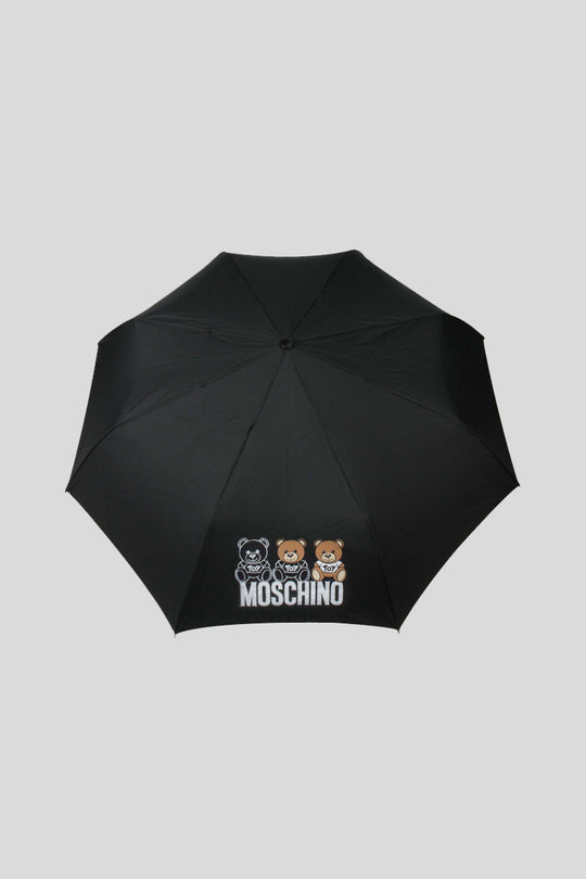 Mini Openclose A Scribble Bear - Nero