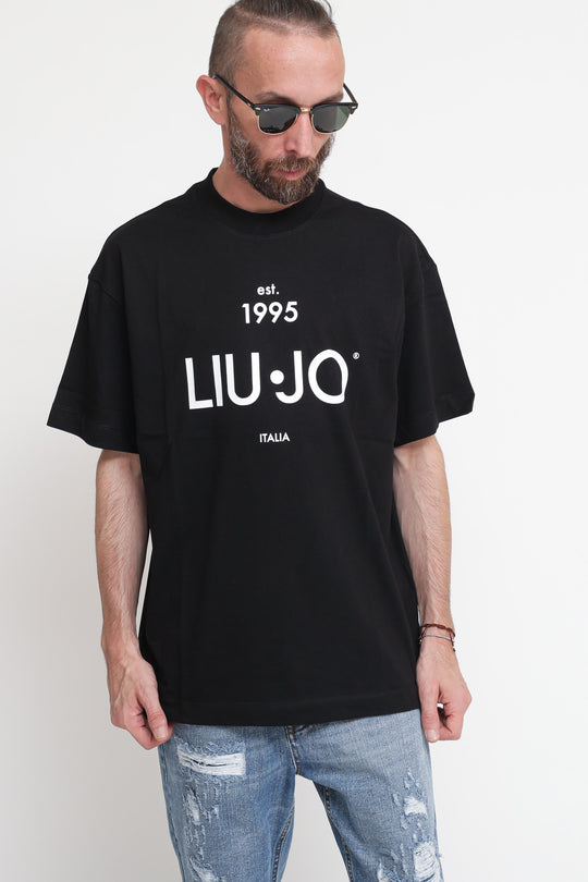 T-Shirt Mc Stampa Esttee - Black