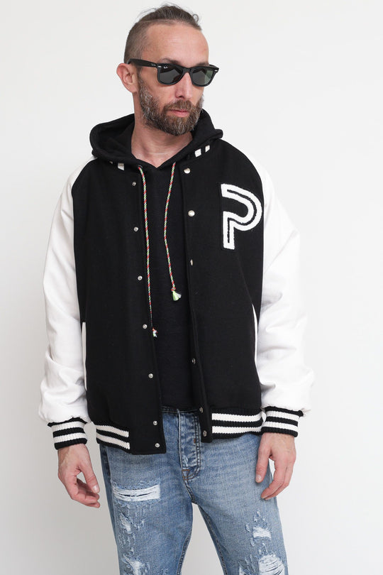 Bomber Ecopelle - Nero