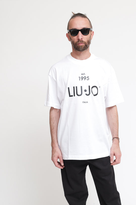 T-Shirt Mc Stampa Esttee - White