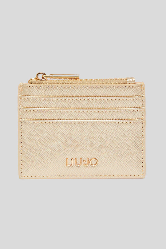 Ecs Credit Card Case Liu Jo Aledis - Gold