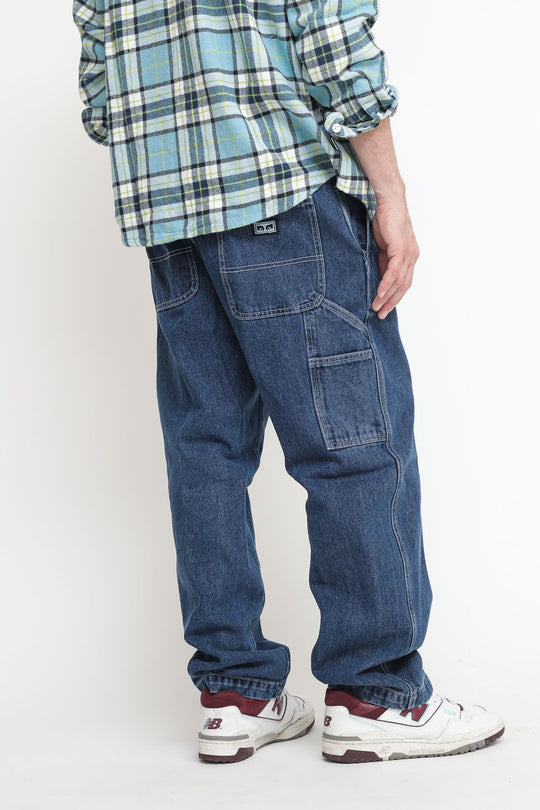 Hardwork Carpenter Denim - Stonewash Indigo