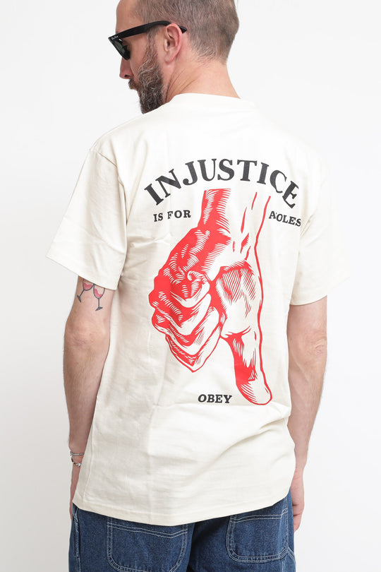 Obey Thumbs Down - Cream