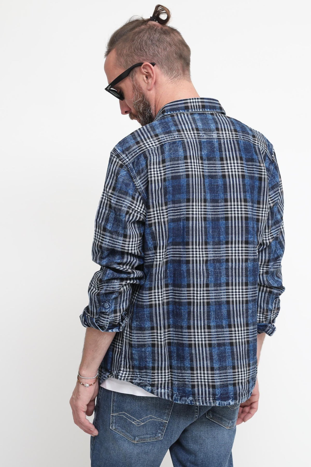 Camicia Check - Blue — 5