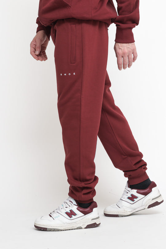 Pantalone Felpa Tasche Con Zip - Tawny Port