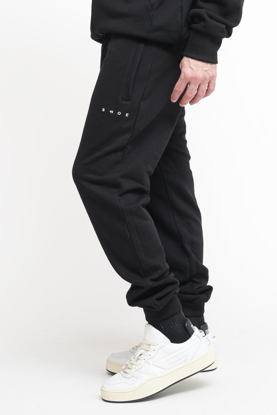 Pantalone Felpa Tasche Con Zip - Black