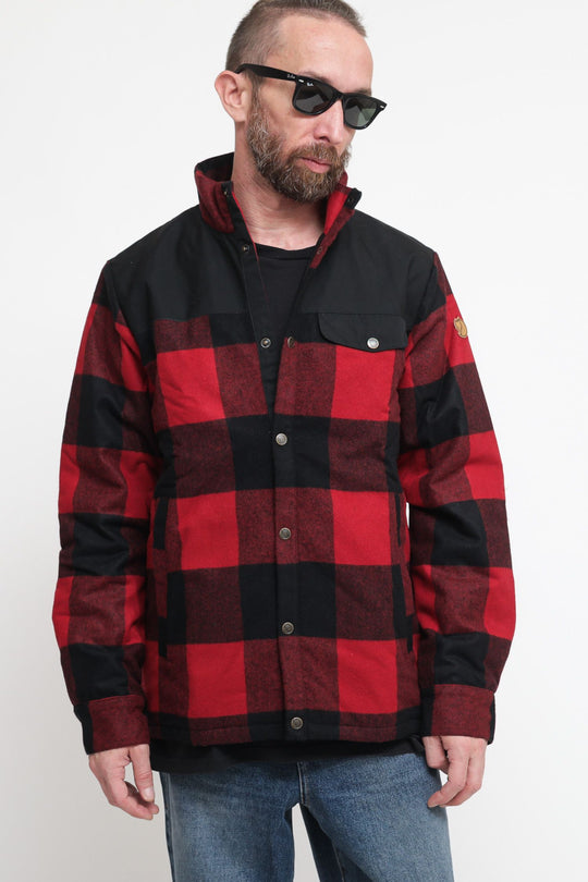 Canada Wool Padded Jacket M - Red