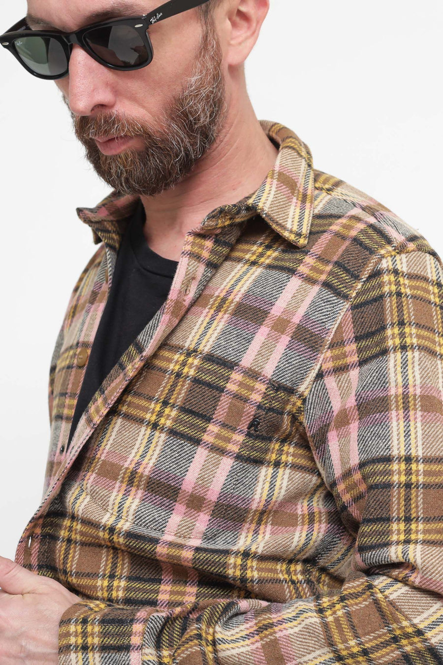 Camicia Check - Brown Pink Yellow — 2