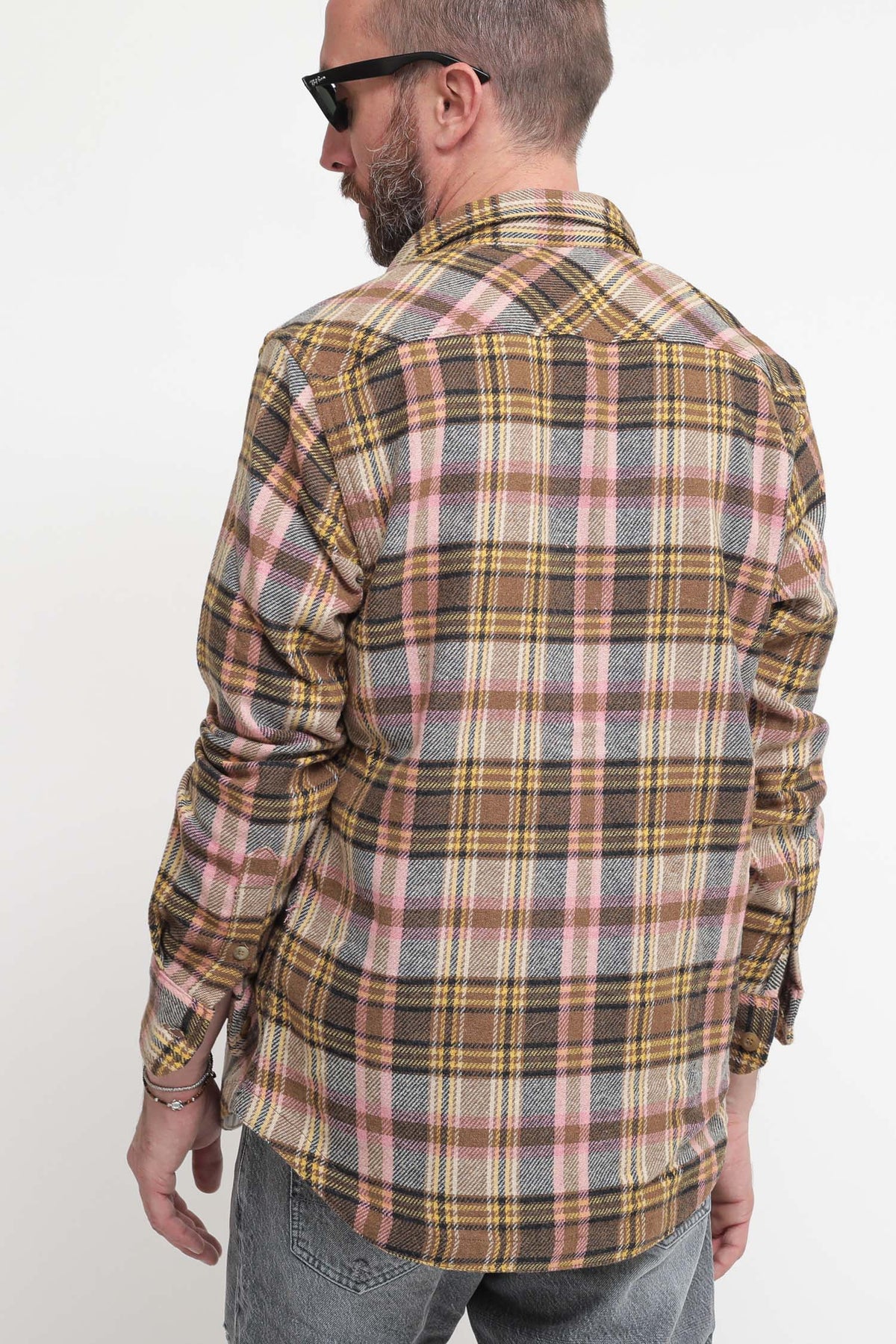 Camicia Check - Brown Pink Yellow — 4
