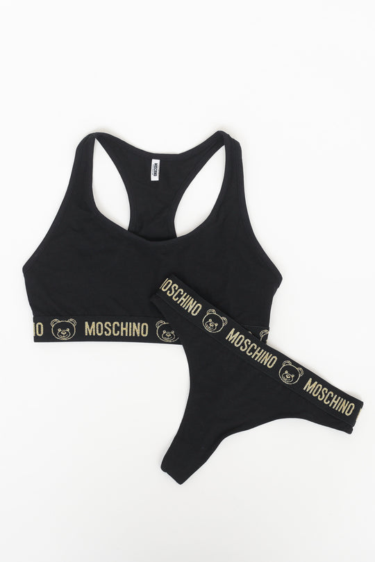 Top E Perizoma Pack - Black