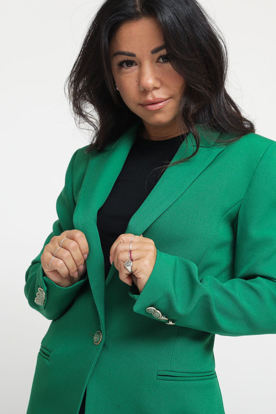 Giacca Bottone Verde