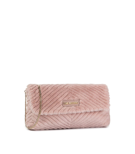 Borsa Eco Fur - Cipria