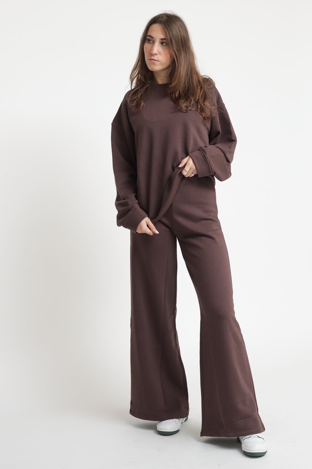 Pantalone Felpa - Marrone — 3