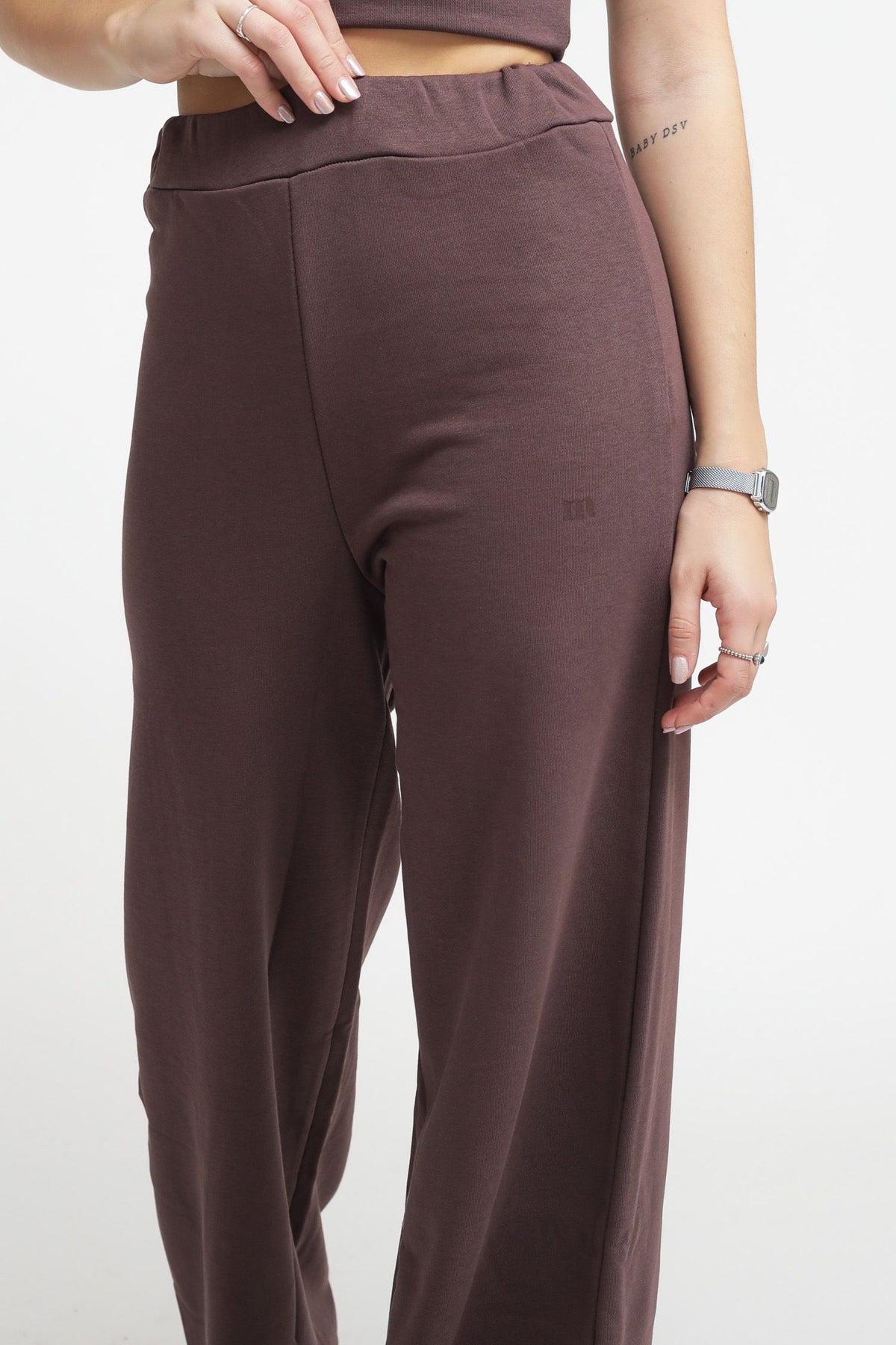 Pantalone Felpa - Marrone — 5