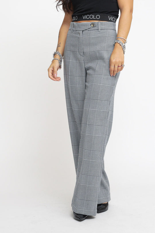 Pantalone Pied De Poule