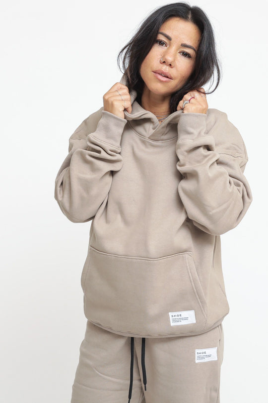 Hooded Sweatshirt - Hazelnut