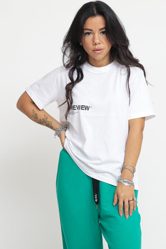 Smile Elliott Tee - Optic White