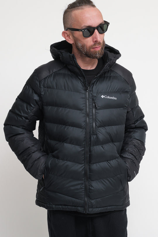 Labyrinth Loop Hooded Jacket - Nero