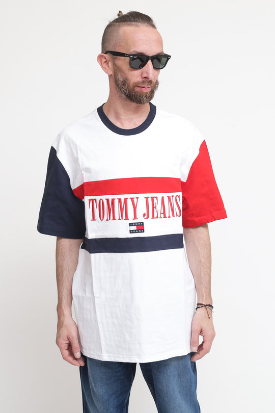 Tjm Skater Archive Block Tee - White