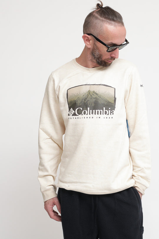 Hart Mountain Graphic Crew - Beige