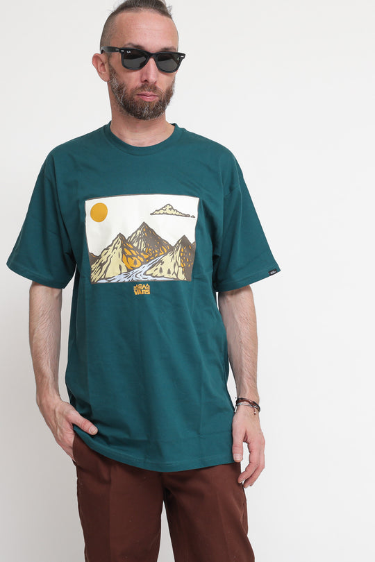 Mt Vans Ss Tee II - Deep Teal