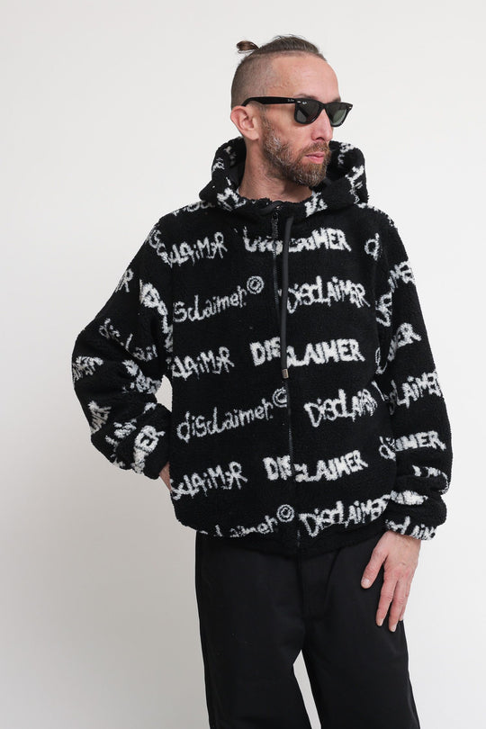 Eco-Teddy Jacket Uomo - All Over Disclaimer