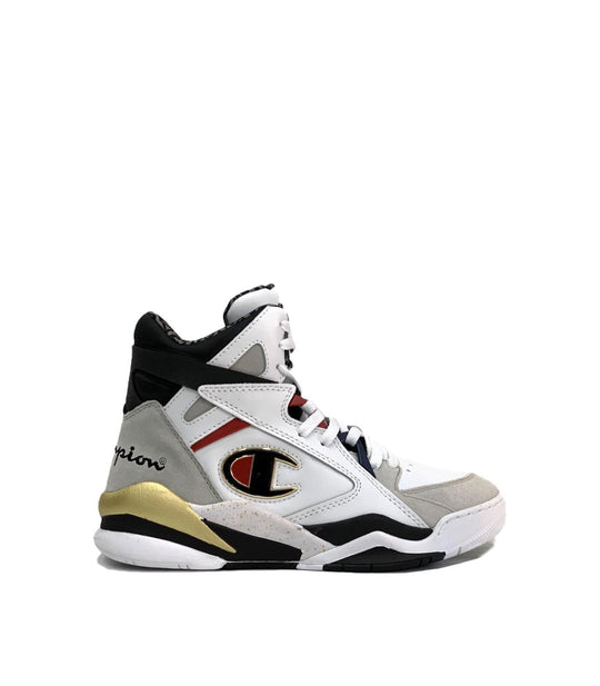 Zone High Top - Wht/Gold