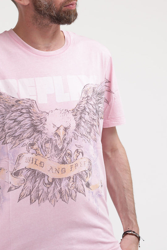 T-Shirt Aquila - Rosa