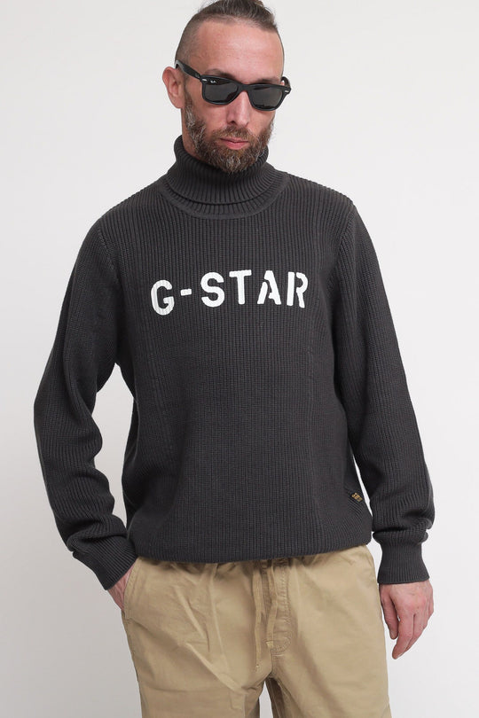 Stencil Gr Turtle Knit - Cloack