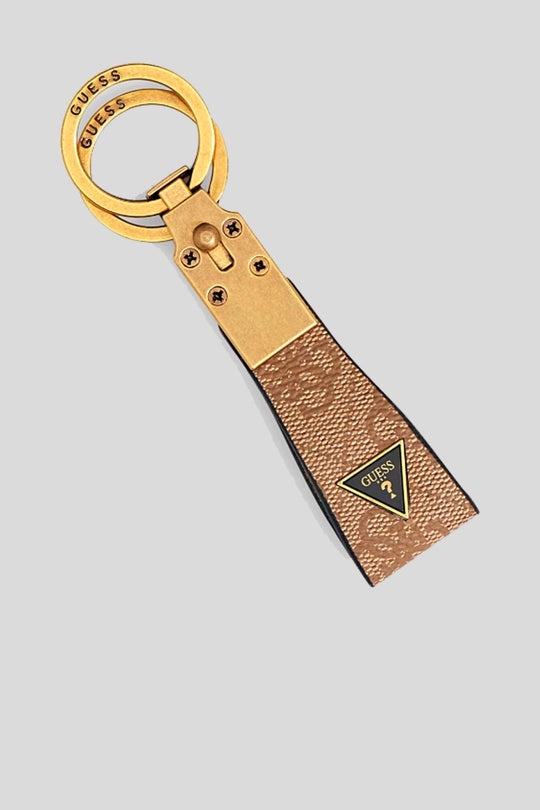 Vezzola Linear Key Ring - Brown