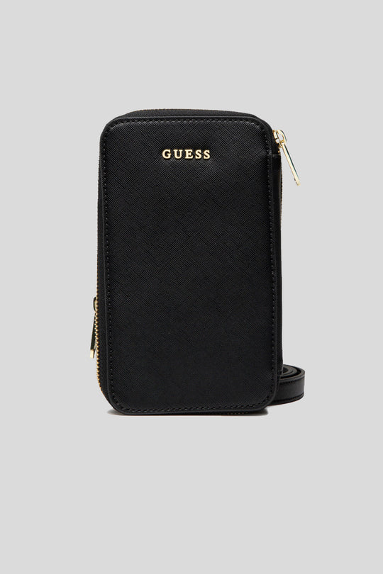 Double Phone Pouch - Black