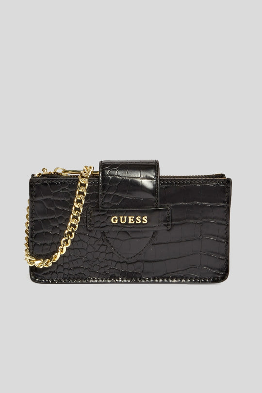 Card Case On Chain - Black