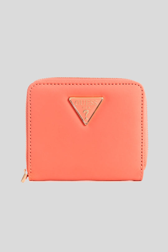 Eco Gemma Slg Small Zip Around - Coral
