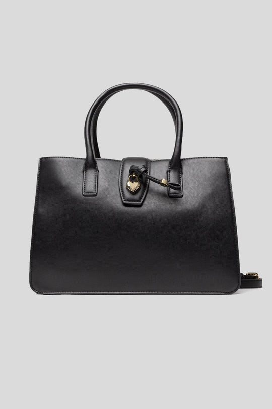 Borsa Heart Logo Pu - Nero