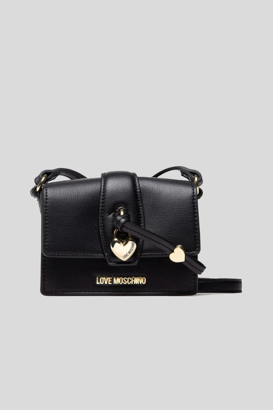 Borsa Heart Logo Pu - Nero