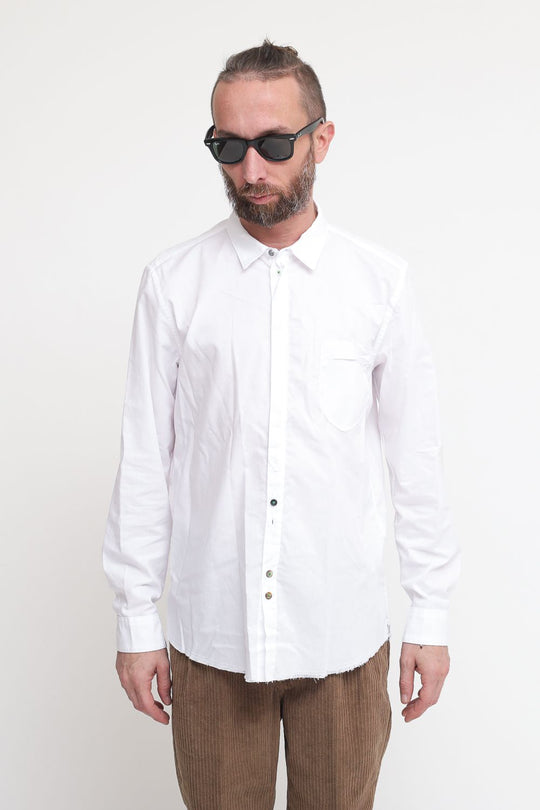 Camicia Unita Taschino Rotto - Bianco