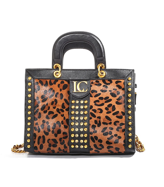 Cara Bag Cav-Horse + Leather - Combi Cuoio