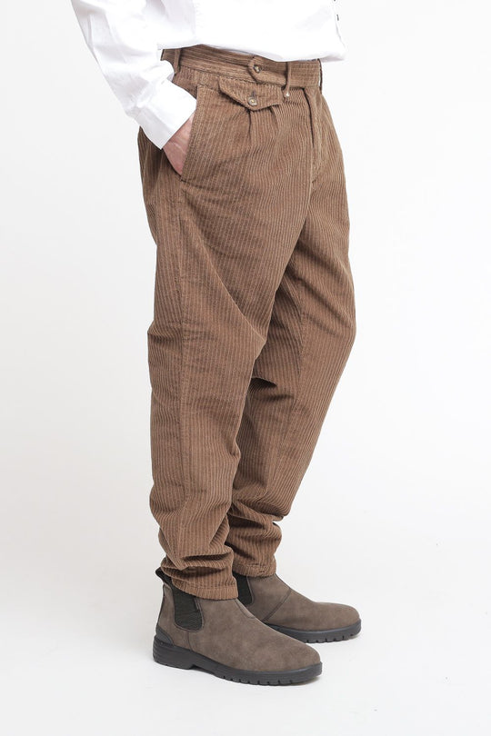 Pantalone Velluto Coste - Cammello