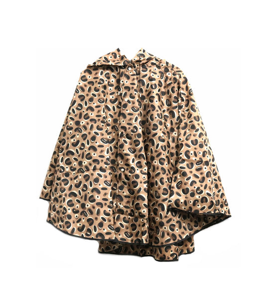 Cappa Nylon Stampata - Macula naturale