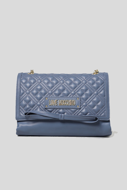 Borsa Quilted Pu - Denim