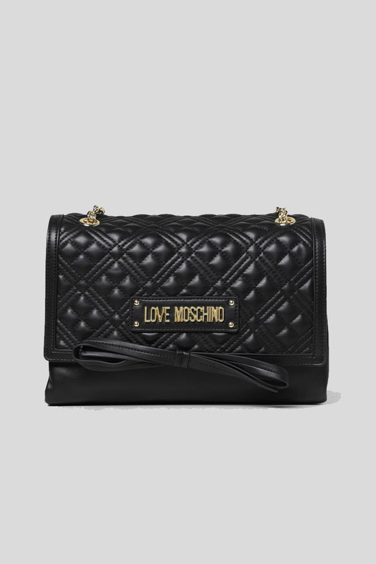 Borsa Quilted Pu - Nero