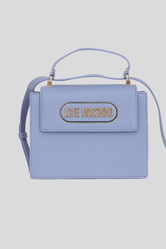 Borsa Rectangular Plaque Pu - Glicine