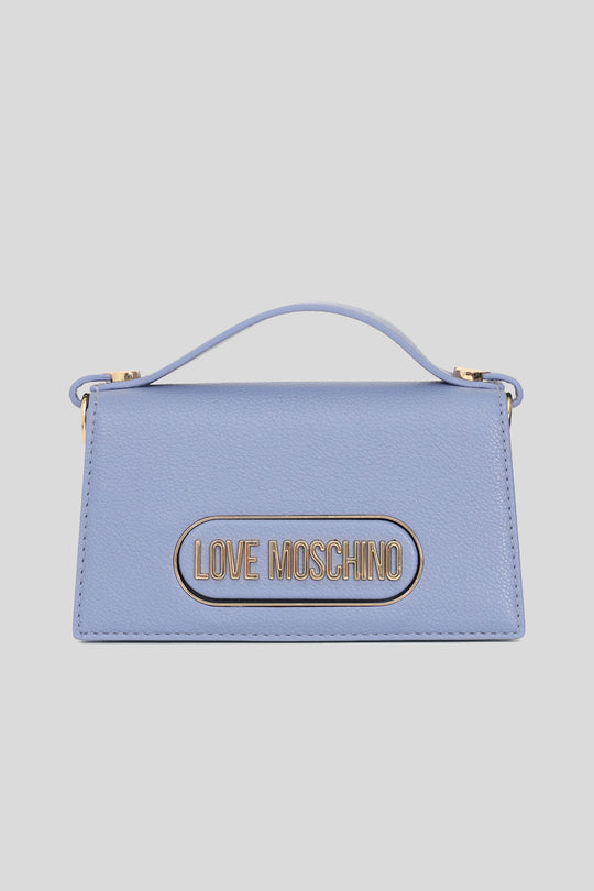 Borsa Rectangular Plaque Pu - Glicine
