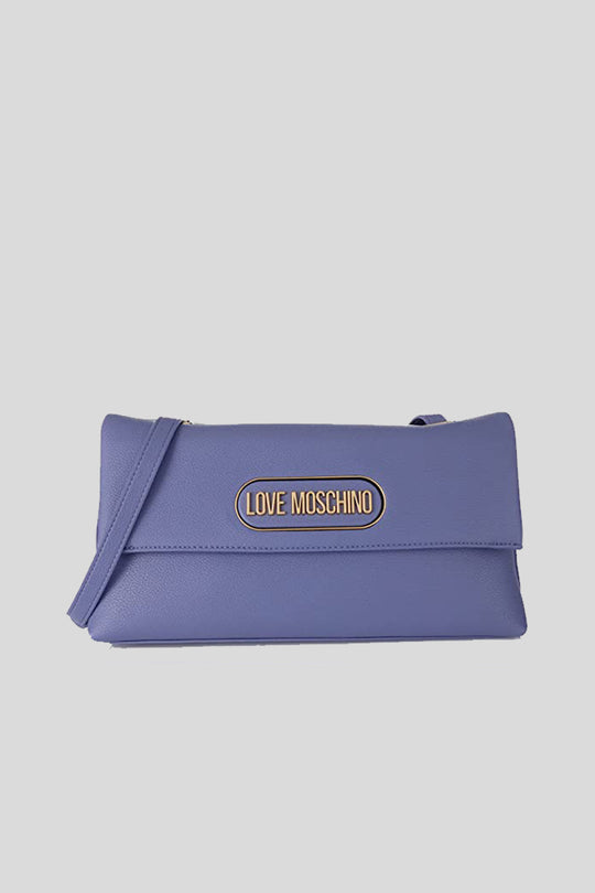 Borsa Rectangular Plaque Pu - Glicine