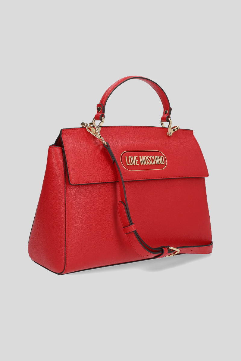 Love Moschino Borsa Rectangular Plaque Pu - Rosso Donna » Chemise